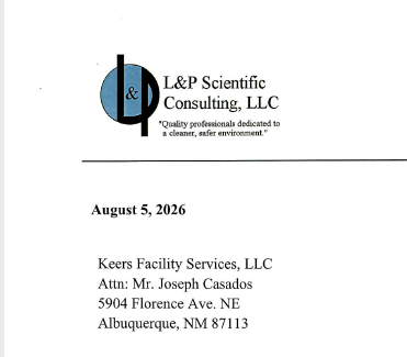 Chimayo Asbestos Update