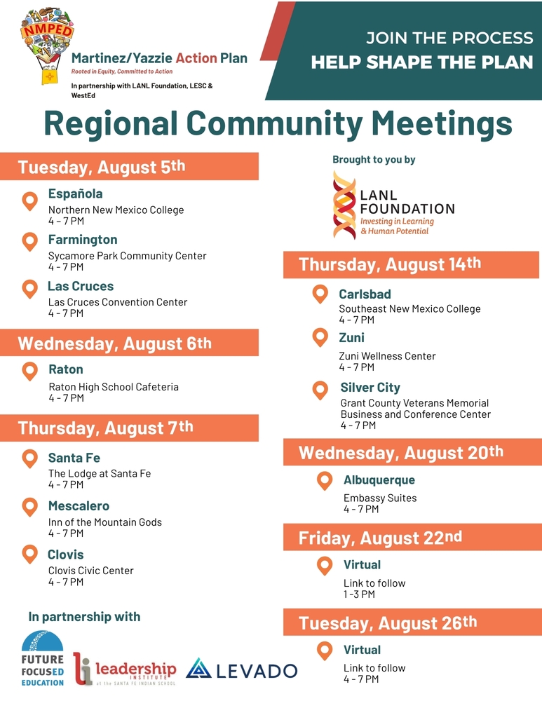 Regional Community Meetings