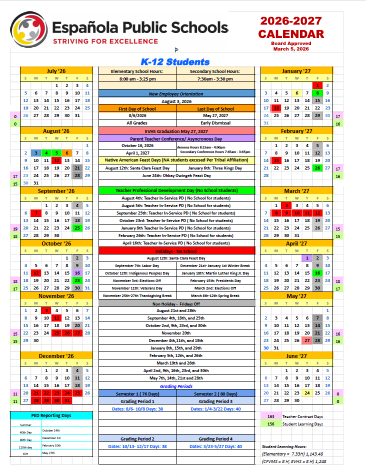 calendar