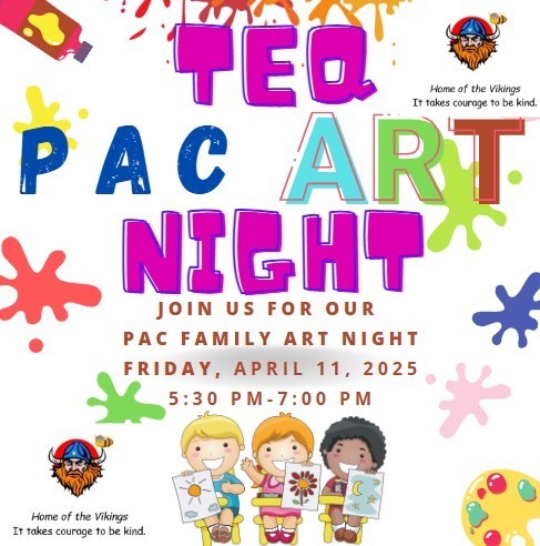 PAC Art Night Flier