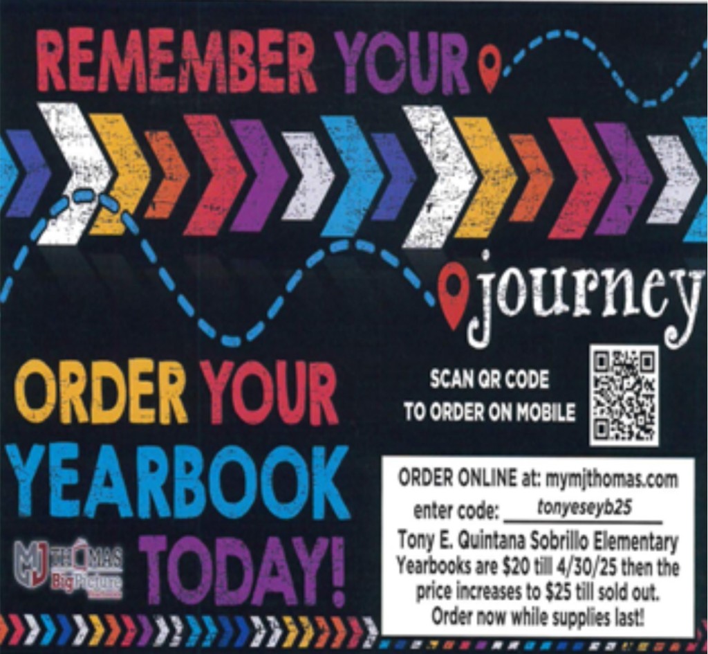 Yearbook Flier