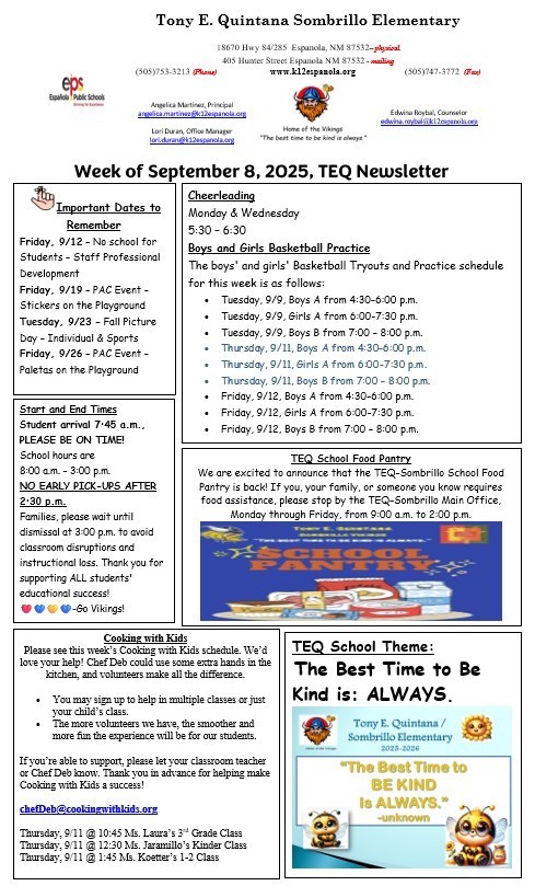 09 08 25 TEQ Newsletter