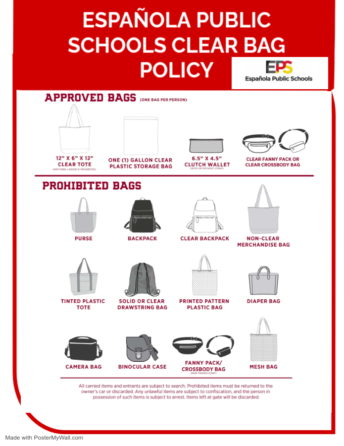 EPS Clear Bag Policy