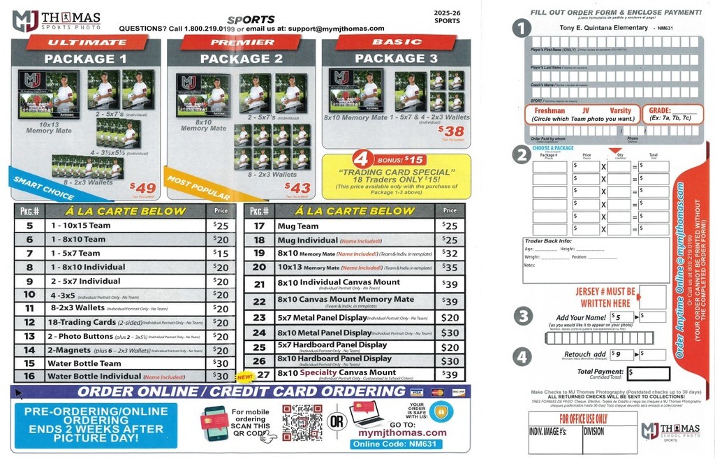 Fall Sports Photo Flyer Pg 2