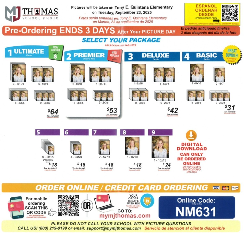 TEQ Newsletter & Flyers Week of 9/22/25