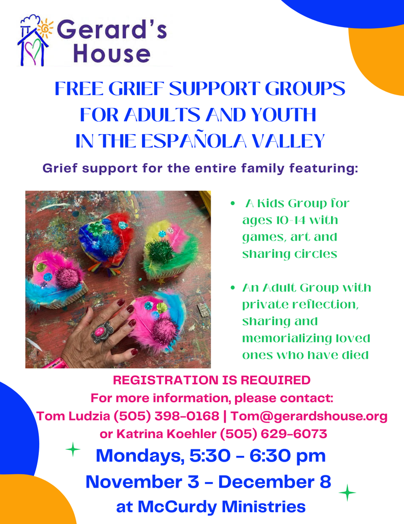 Grief Support Group Flyer