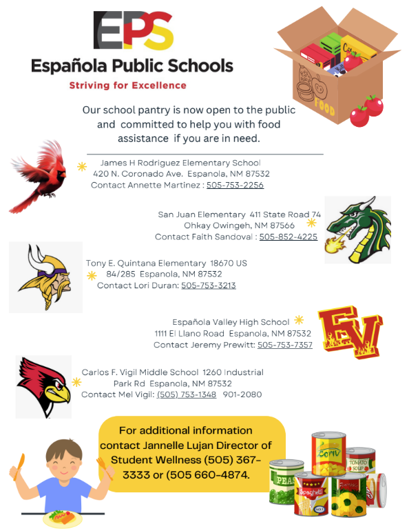 Food Pantry Info