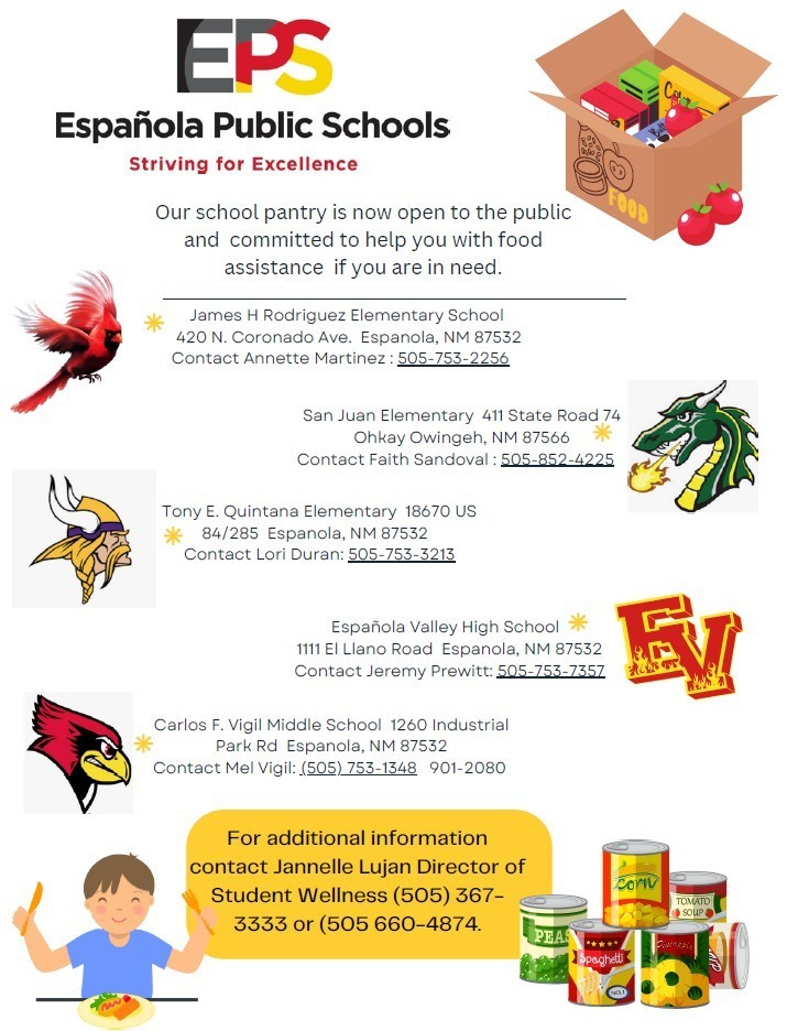 EPS Food Pantry Flyer