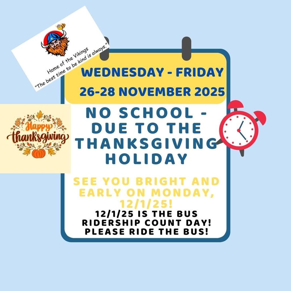 Thanksgiving Dates No School