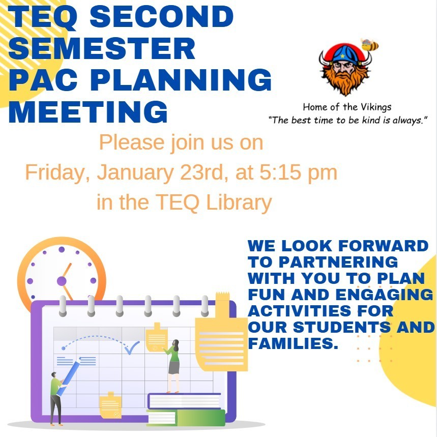 TEQ PAC Planning Meeting