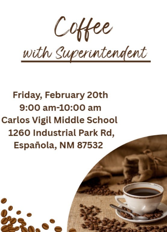 Coffee with Superintendent