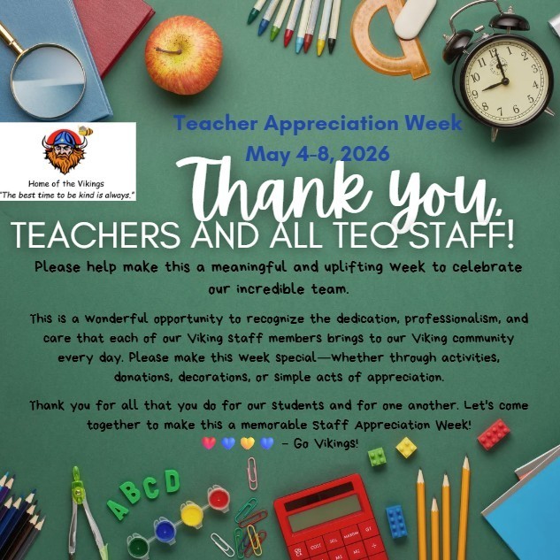 Teacher Appreciation Flyer