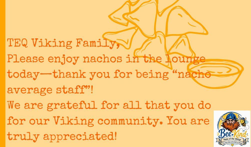 Teacher Appreciation Flyer