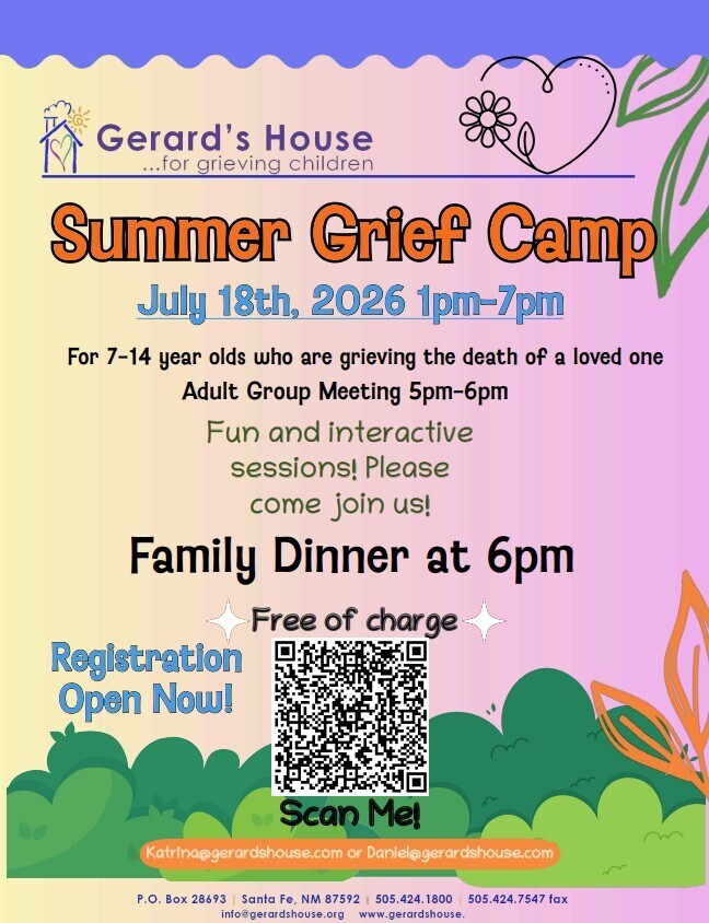 Summer Grief Camp