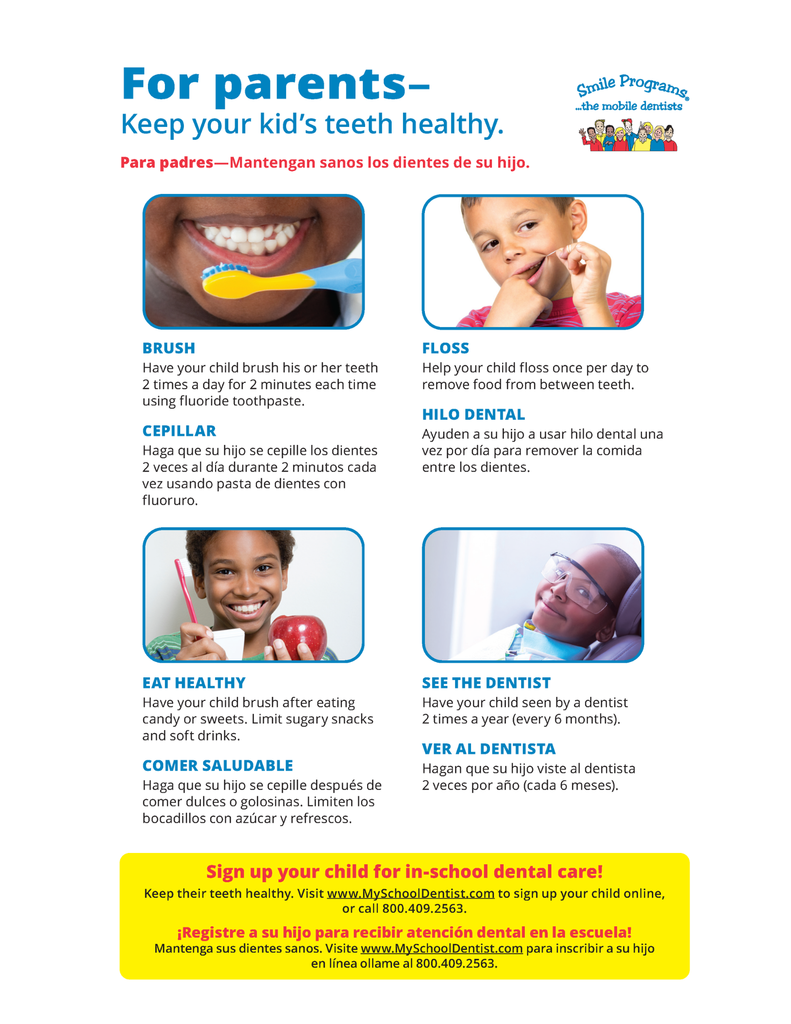 Keep kids teeth healthy