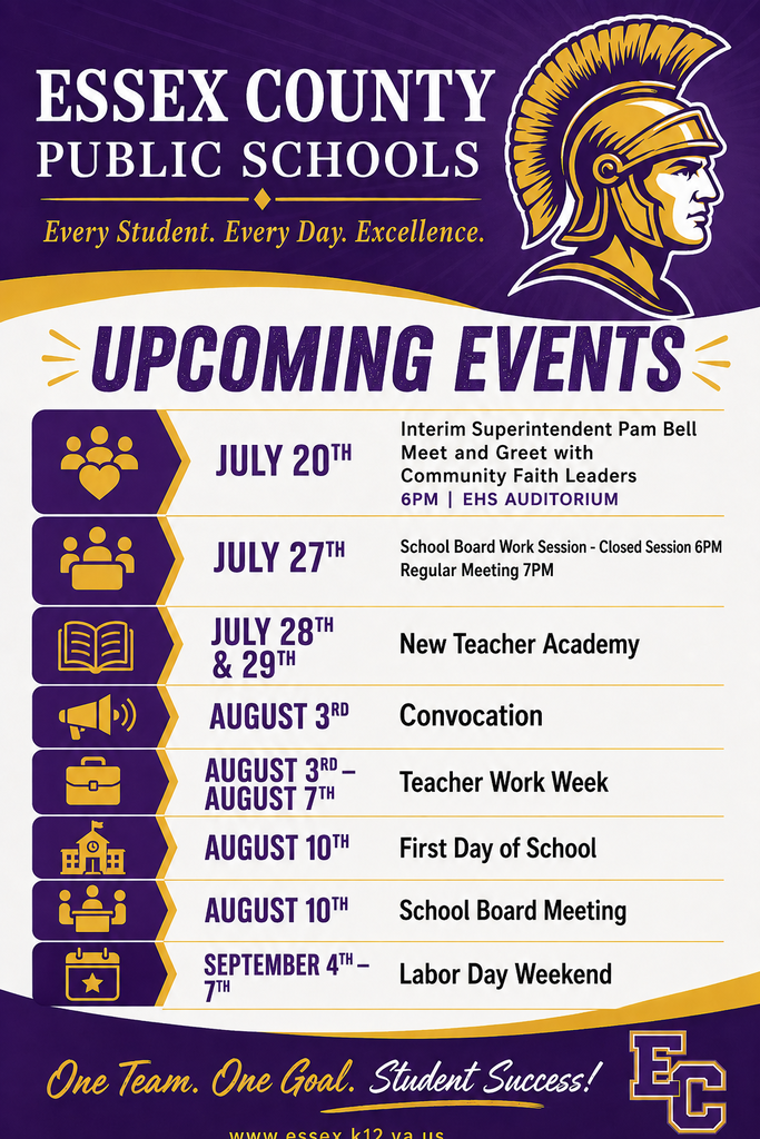 Upcoming Events!