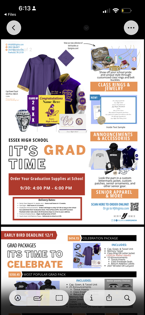 Graduation Order