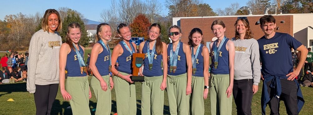 EHS Girls XC team