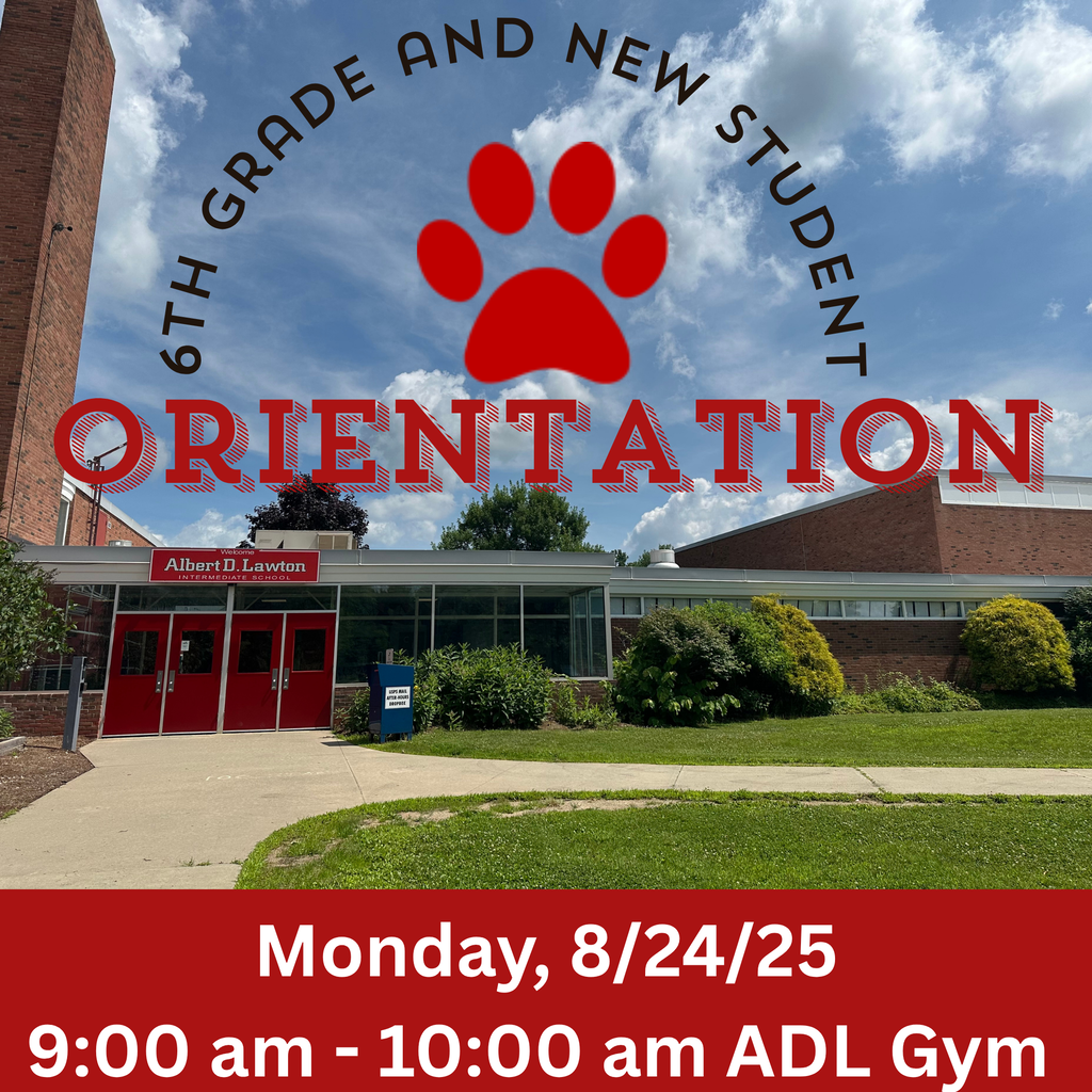 6th Grade Orientation 8/24