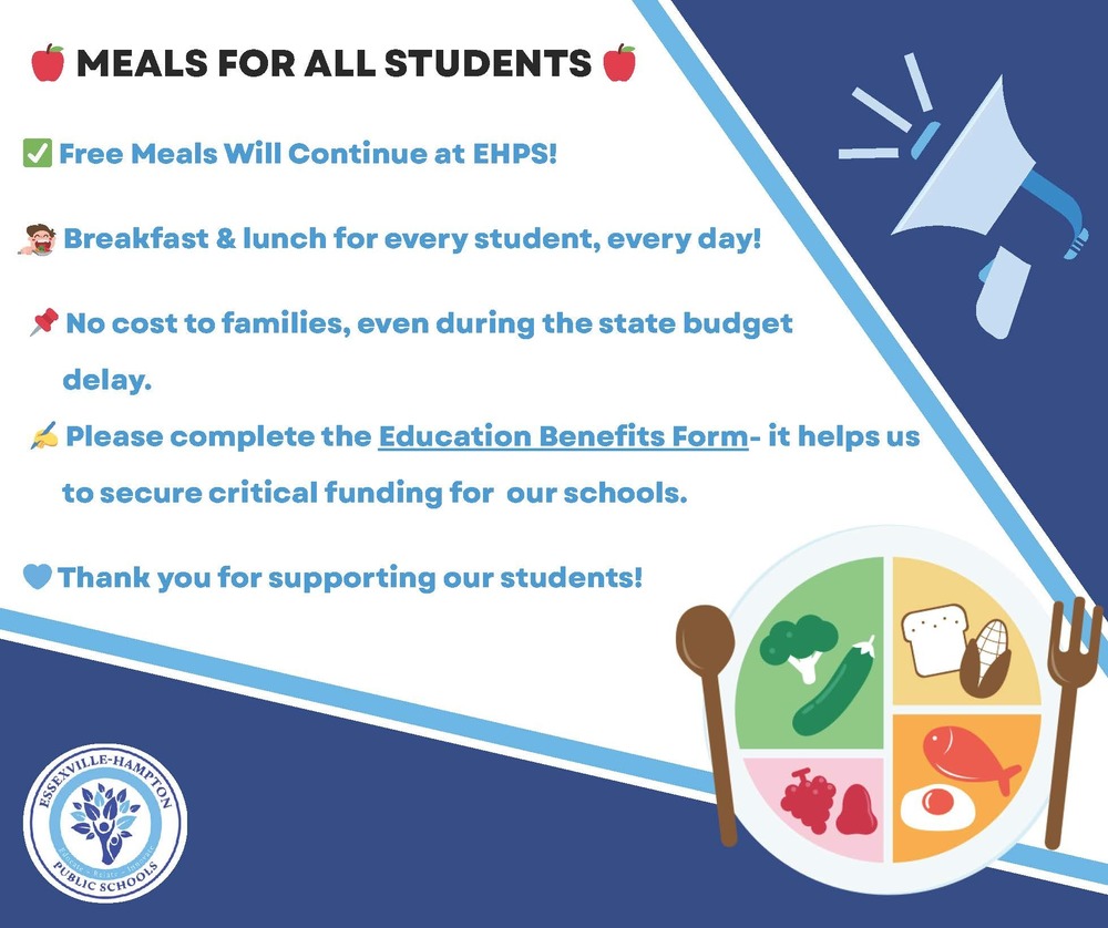 Meals for all students