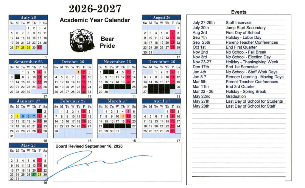 26-27 Calendar Revised