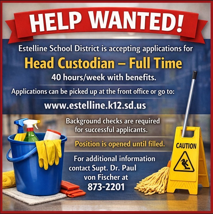 Custodian Wanted