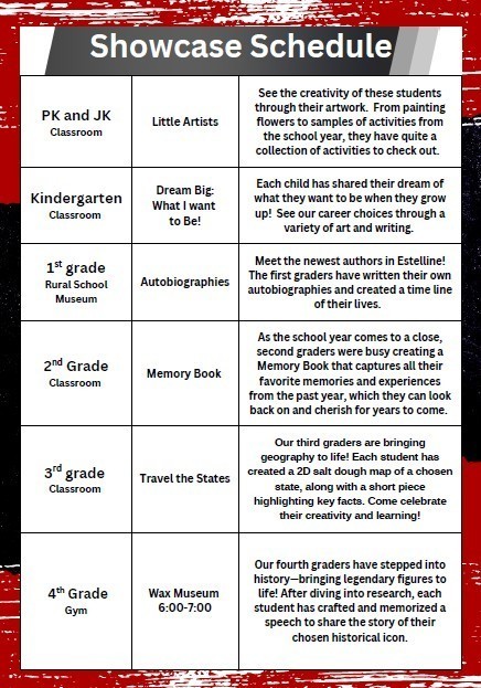 Schedule