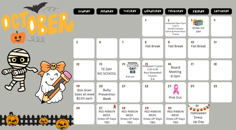 ECMS calendar 