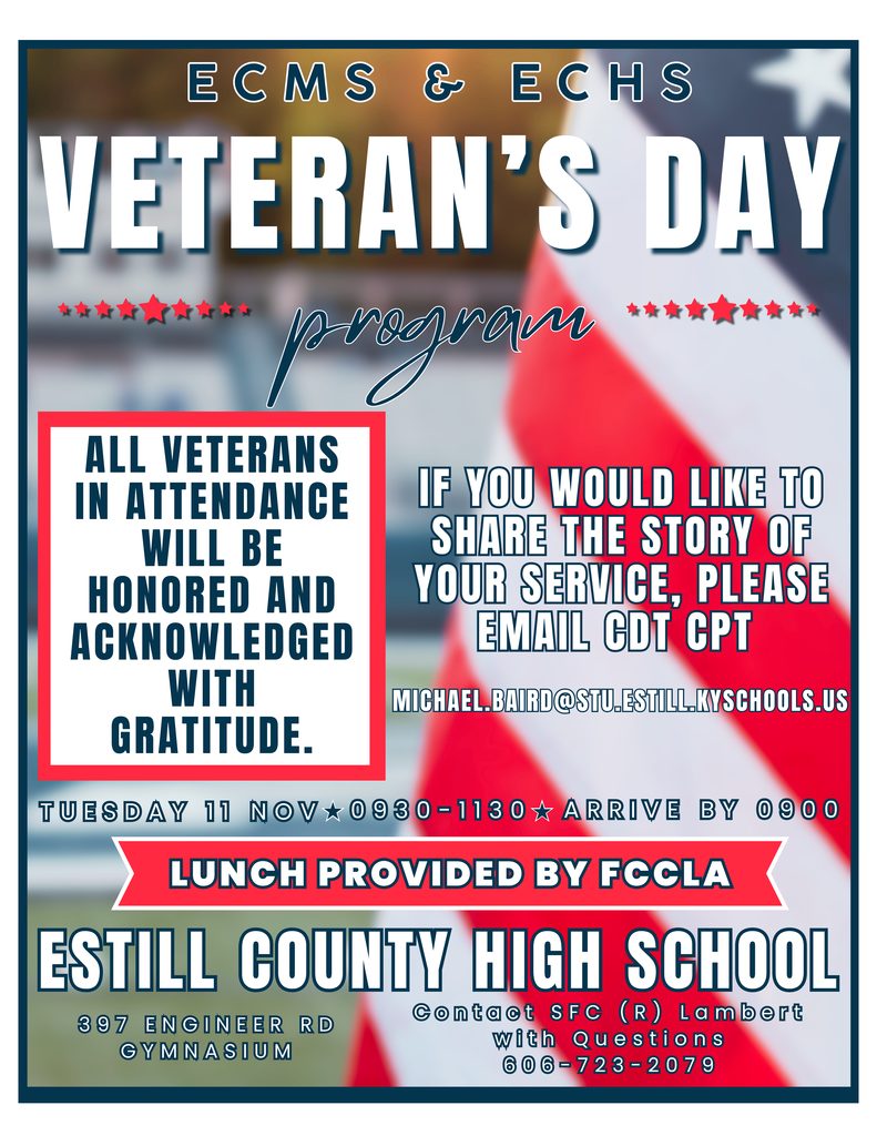 Veteran's Day Program 