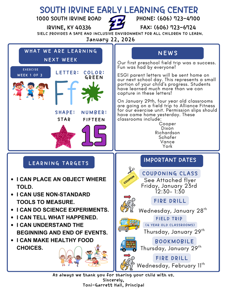 Beige Blue Minimal with Abstract Shape Classroom Newsletter (4)