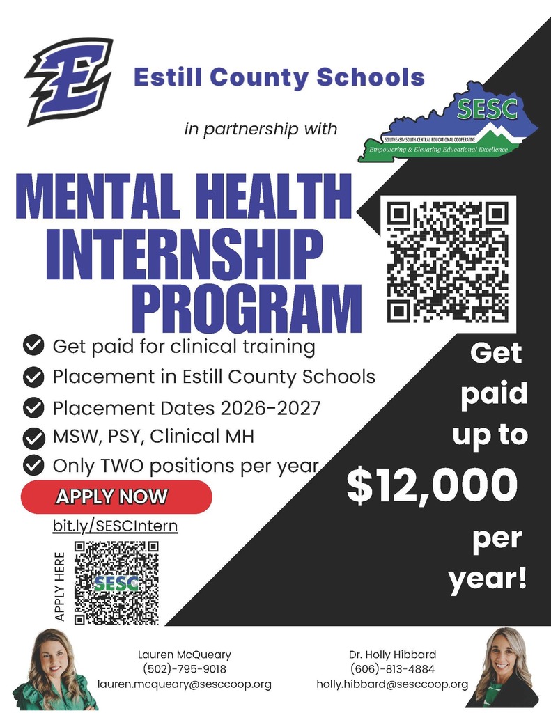 Mental Health Internship Program Flyer