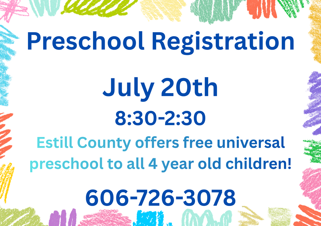 preschool registration flyer