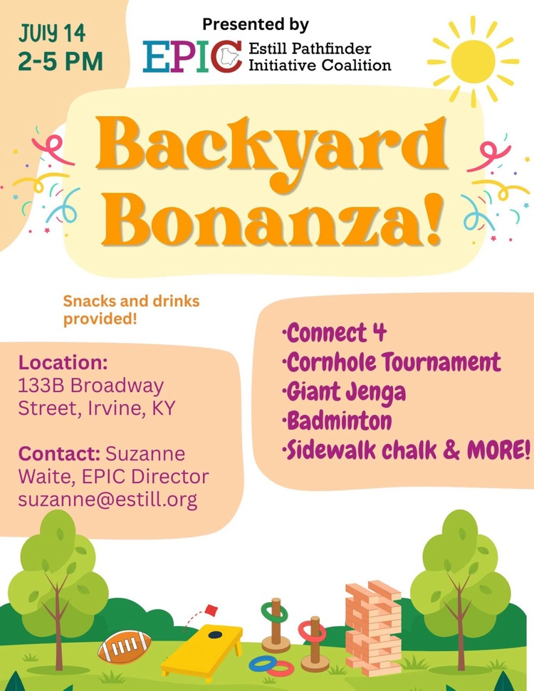 Backyard Bonanza Flyer July 14