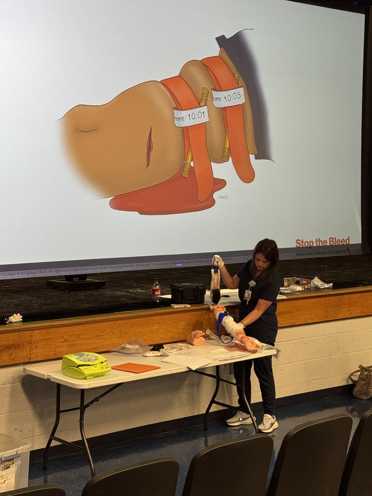 Stop the Bleed Training provided by Mercy Health - MWMH