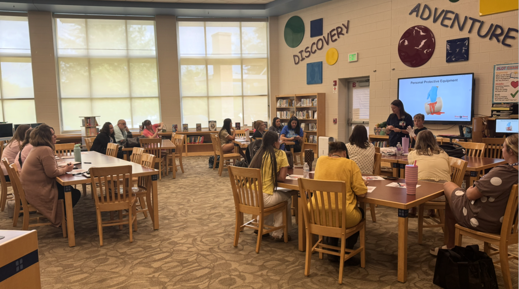 Stop the Bleed Training - West Irvine Elementary