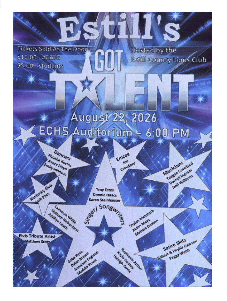 Estill's Got Talent