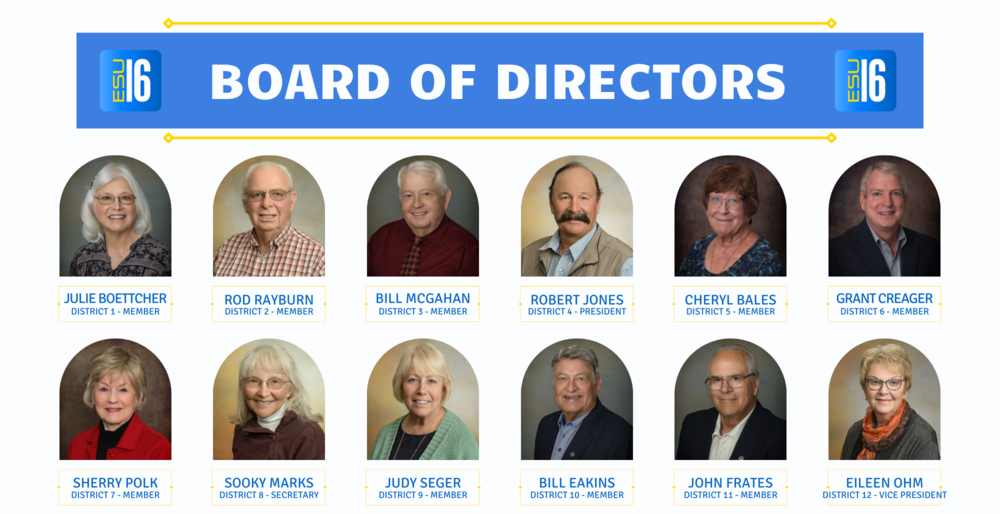 NOTICE OF MEETING OF THE ESU 16 BOARD OF DIRECTORS
