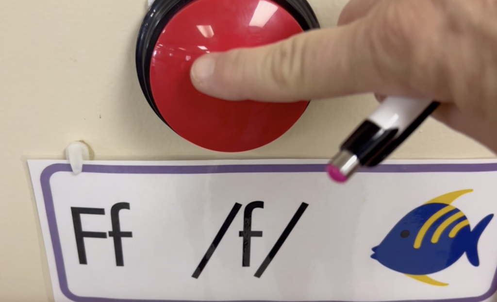 UDL for letters and sounds