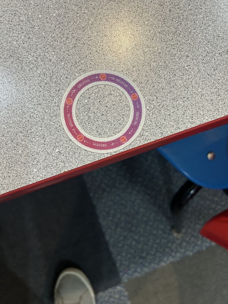 photo of breathing for calming