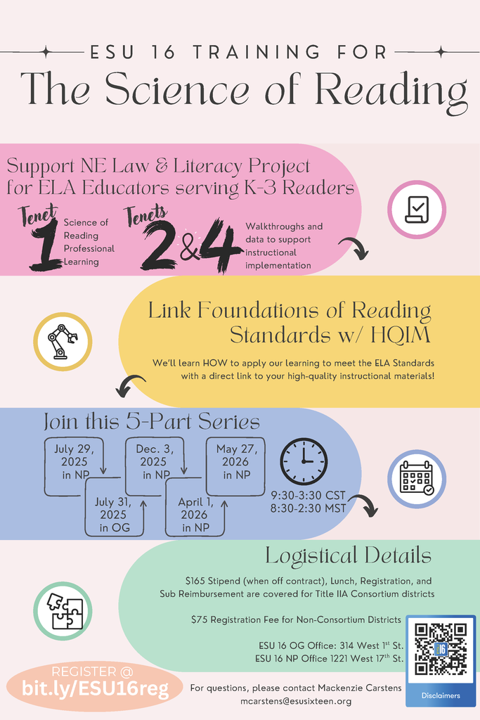 SoR Training '25-26 - 7/29/25 NP, 7/31/25 OG, 12/3/25 NP, 4/1/26 NP, 5/27/26 NP 9:30-3:30 CT 8:30-2:30 MT