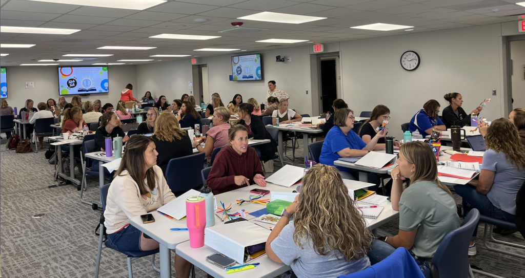 Kicked off Science of Reading Series.  50 people, 6 districts 25-26