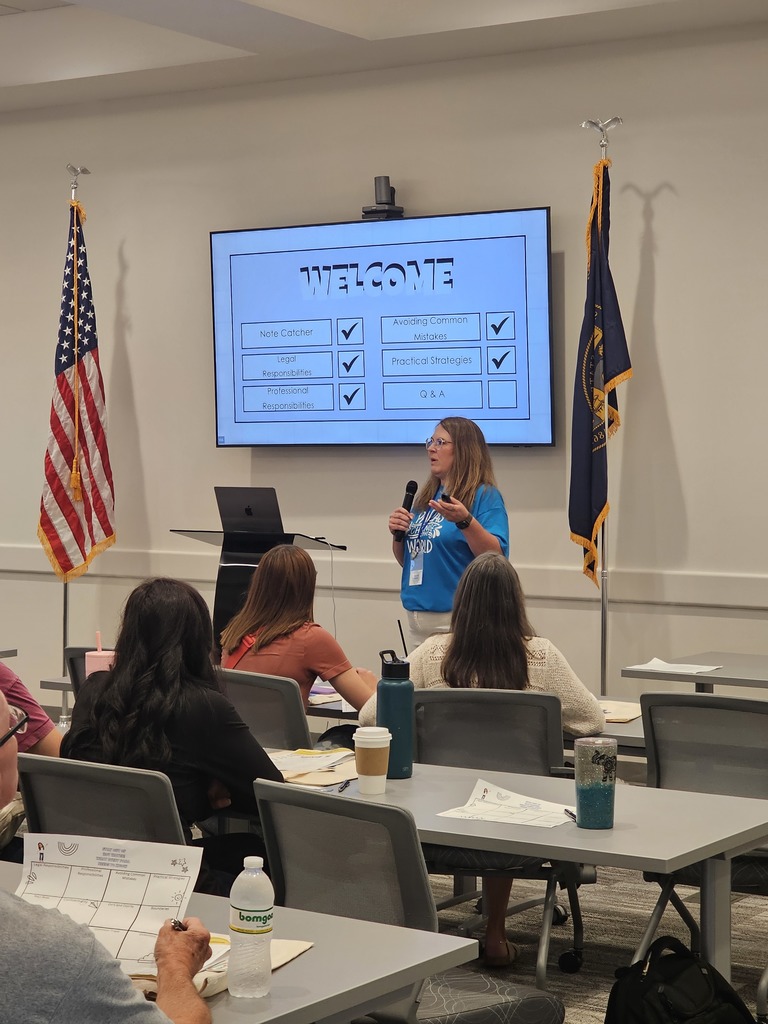 ESU 16 Special Education Director presents at the Para Impact Conference.