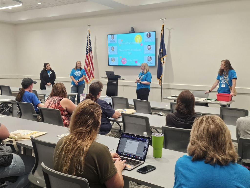 Structured Teaching was one topic covered at the Para Impact Conference.