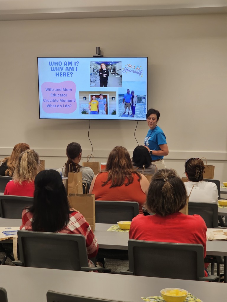 Wellness was one of the topics presented by Nicole Long.