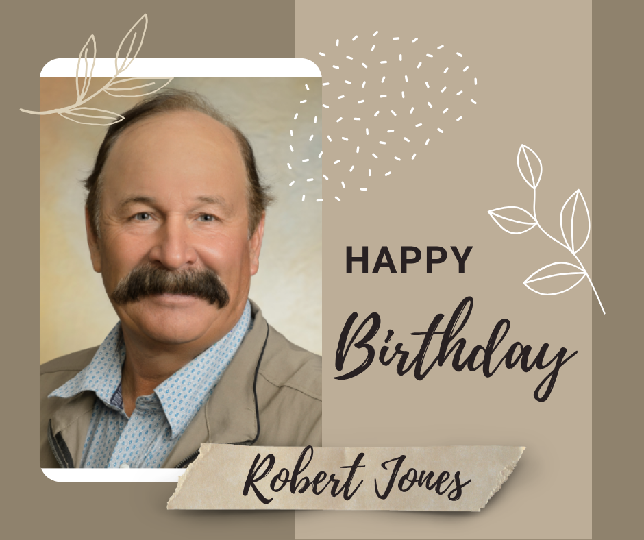 Happy Birthday Robert Jones