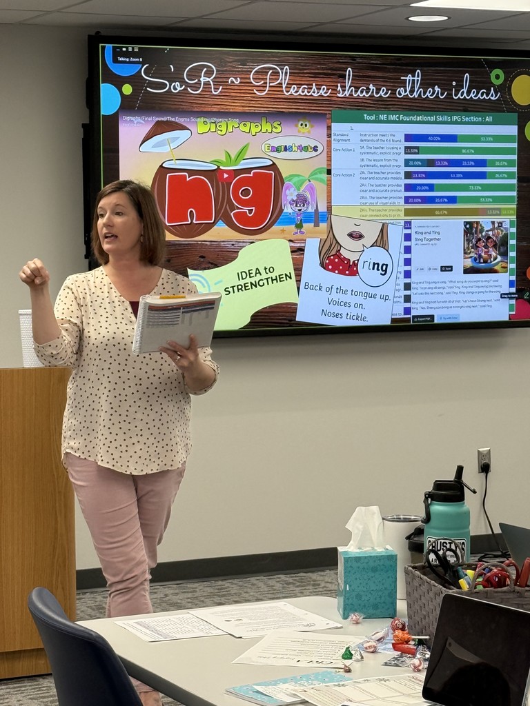 Science of Reading Makenzie Carstens presenting 12/3/24 ESU 16 NP