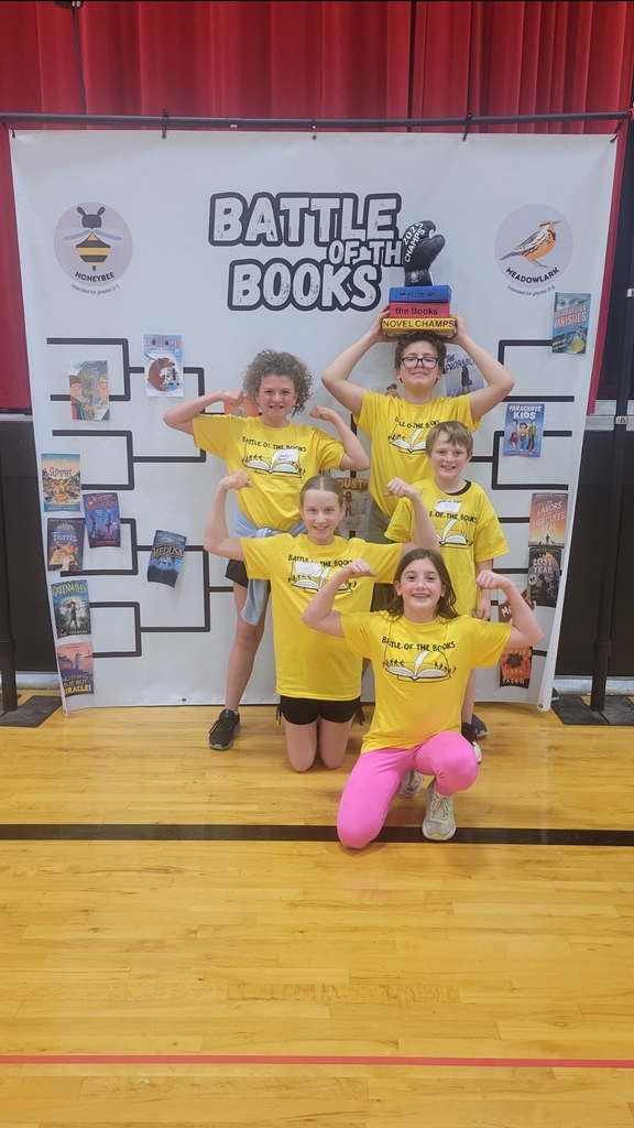 Sutherland won the Meadowlark trophy at Battle of the Books March 25.