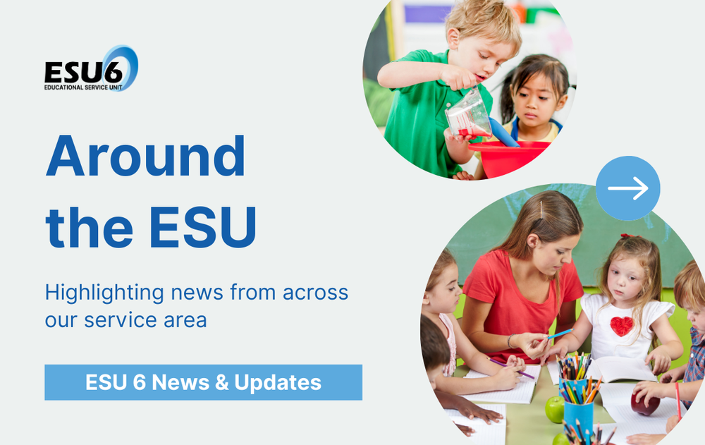 Around the ESU news and updates graphic