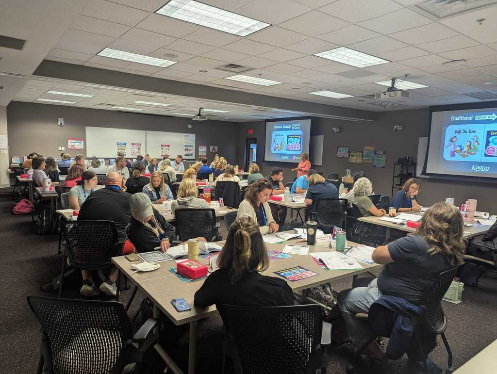 Teachers at Kagan Training