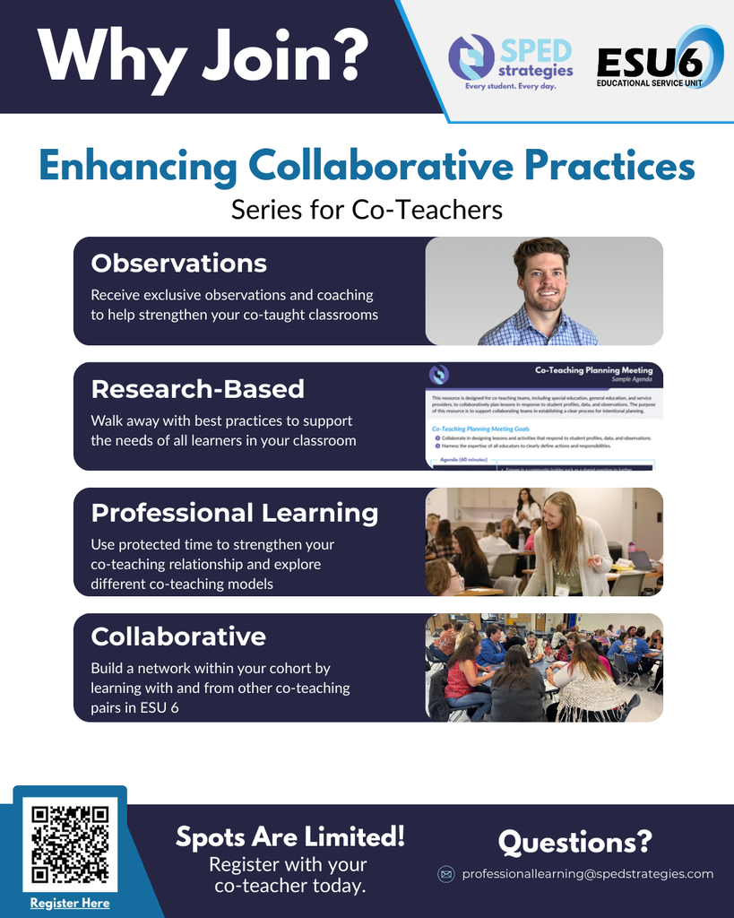 Enhancing Collaborative Practices flyer